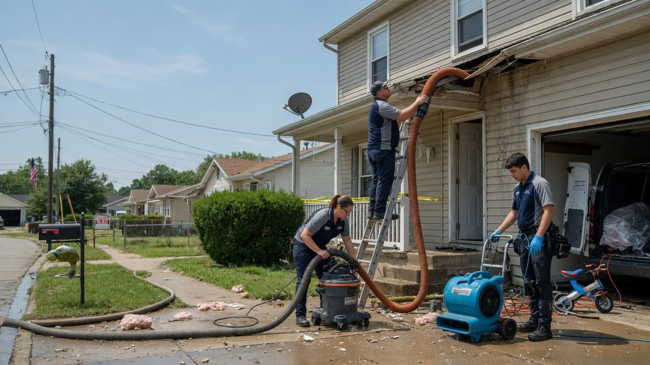 Water Damage Restoration in Roxana, IL near me